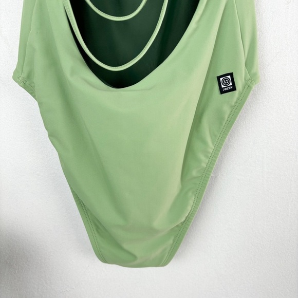 Jolyn Lucia Surf Green One Piece Swimsuit Sz M - Picture 5 of 11